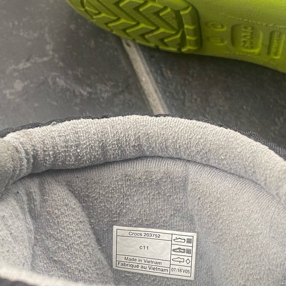 Crocs lights lodge point Robo Saur slip on c11 - Picture 14 of 16